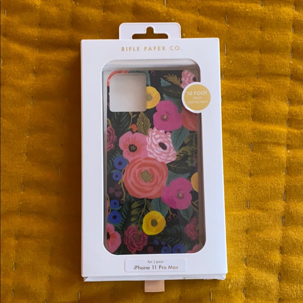 Riffle Paper Co iPhone 11 Pro Max case -NIB!